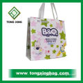 Colorful printing laminated PP non woven bag for shopping